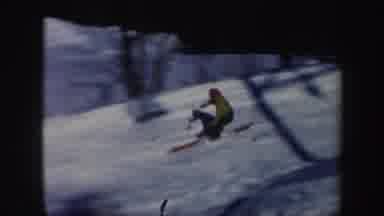 Vermont (1962): People Skiing Down A Slope