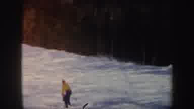 Vermont (1962): Person Skiing Down A Mountain