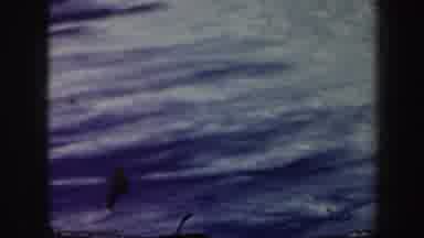 Vermont (1962): Daytime View Of Mountains With Snows And Person Skiing