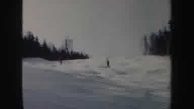 Vermont (1962): A Group Of Guys Jet Skiing On An Icy Field Having Fun