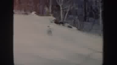 Vermont (1962): A Man Skiing Down A Hill