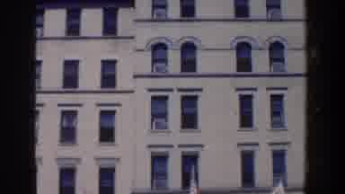 French Lick Indiana (1958): A Creme-Colored Building With Many Windows And Many