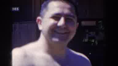 French Lick Indiana (1958): Man Standing Near Ladies Room Talks To Camera On A