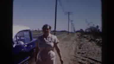 Las Vegas (1958): A Woman Walks Along A Highway Where She Sees Snow-Capped