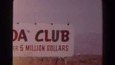 Las Vegas (1958): Sign Club Million Dollars Soda Club Unclear Sign Prairie Fade