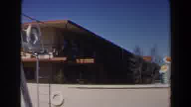 Las Vegas (1958): Many Chalets With Rose Bushes In A Modern Urbanization In The