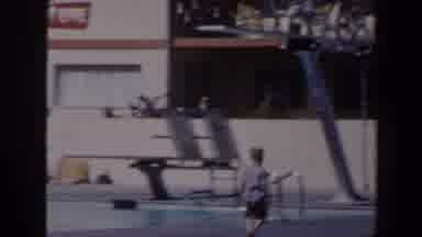 Las Vegas (1958): Working People And Children Walking In Club With Pool