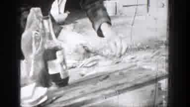 Chelan Washington (1939): Men Are Preparing Food For Everyone That Is With Them