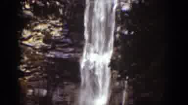 Chelan Washington (1939): The Raging Water Fall Over The Rocky Brook Is Beautiful