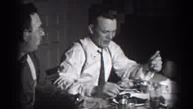 Chelan Washington (1939): Black And White Footage Of A Group Of Men Having A