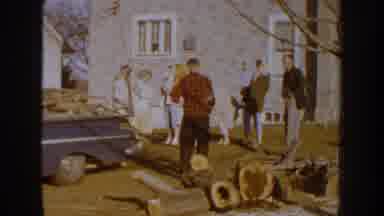 Nebraska (1959): The Child And Family In A Happy House Listening To Music