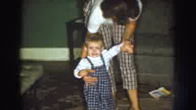 Nebraska (1959): Mother Trying To Cheer And Distract Her Son Dancing With Him