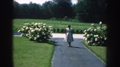 Nebraska (1959): Woman Gets Picked Up By A Fast Black Car In Driveway