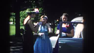 Nebraska (1959): Ladies Greeting Each Other