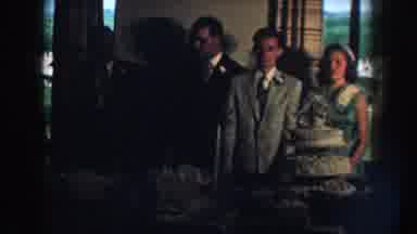 Nebraska (1959): Family Standing At A Table Waiting For Their Picture To Be Taken