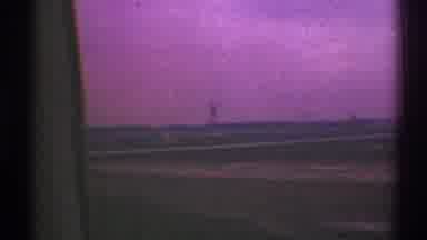 Los Angeles California (1969): Amateur Video Of The View From The Window Of An