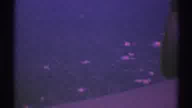 Los Angeles California (1969): Dark Purple-Hued Grainy Analogue Film Footage Of