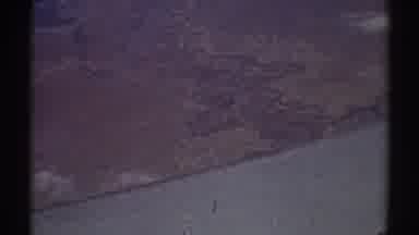 Los Angeles California (1969): Beautiful View From A Plane Or Helicopter Over A