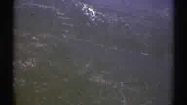 Los Angeles California (1969): Video From Helicopter Flying Over A Mountain After