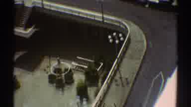 Los Angeles California (1969): Aerial View Of Avenue And Street Of Some City