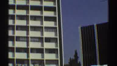 Los Angeles California (1969): Mid-Century Multi-Story Block Of Flats With
