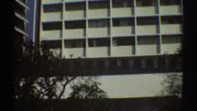 Los Angeles California (1969): View Of White Modern Office Buildings On A Clear