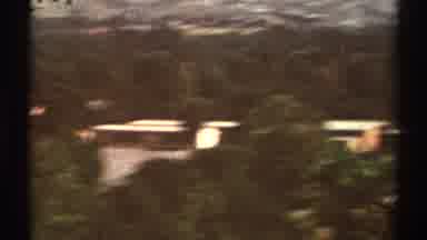 Los Angeles California (1969): Panoramic View Of The Internal Garden Of The House