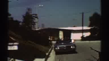 LOS ANGELES CALIFORNIA-1969: Exploring A Neighborhood Street