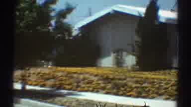 Los Angeles California (1969): It Only Snowed In The Driveway Behind The Cars And