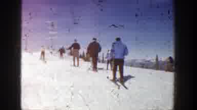 Aspen Colorado (1961): Mountain And Cross Country Skiers