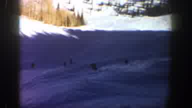 Aspen Colorado (1961): Old Video Of Someone Snowboarding Down A Hill With A