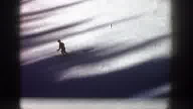 Aspen Colorado (1961): Male Skier In Bright Coat Almost Taking A Spill Down A Ski