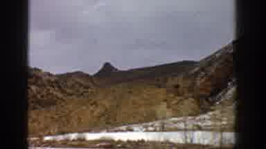 Aspen Colorado (1961): Big Brown And Green Mountains Tall Green Tree And Lots Of