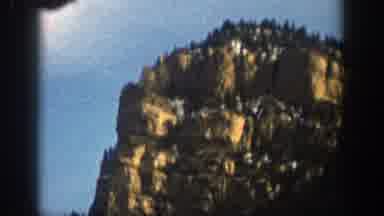 Aspen Colorado (1961): Cliffs And Blue Skies