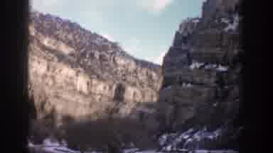 Aspen Colorado (1961): Visuals Of A Road Zooming Towards A Mountain