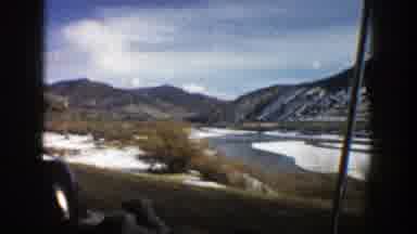 Aspen Colorado (1961): Filming The Mountains Vegetation And The Lake From Inside