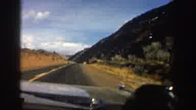 Aspen Colorado (1961): Driving Through The Mountainous Country On Back Roads To