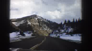 Aspen Colorado (1961): Beautiful Scrivener In A Freeway Drive