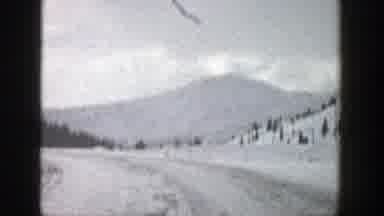 Aspen Colorado (1961): The View Of Mountains Roads And Snowy Fields