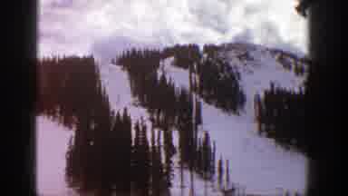 Aspen Colorado (1961): Snow Covered Alps During Winter