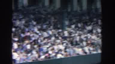 Yankee Stadium New York (1964): View Of Green Stadium Bleachers Filled With People
