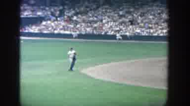 Yankee Stadium New York (1964): Baseball Player Taking Off His Jacket In Front A