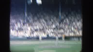 Yankee Stadium New York (1964): Large Crowd Watches Baseball Game From Grey