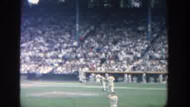 Yankee Stadium New York (1964): Baseball Game The Pitcher Makes His Pitch The
