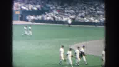 Yankee Stadium New York (1964): Numerous Baseball Players In White Uniforms