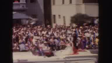 California (1952): Parade Of Sailors Carrying The Flags Of Their Country States