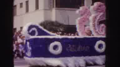 California (1952): Footage Of An Old Parade Someone Is Leading The Parade While