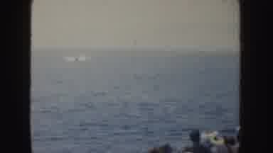 California (1952): People Looking A Boat On The Sea