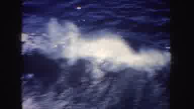 California (1952): Several People Taking A Boat Ride On The Blue Sea On A Sunny