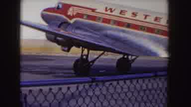Idaho (1955): A Plane Is Ready To Take Off And It Moves On The Runway